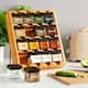 Talented Kitchen 272 Spice Labels Stickers, Clear Spice Jar Labels ...