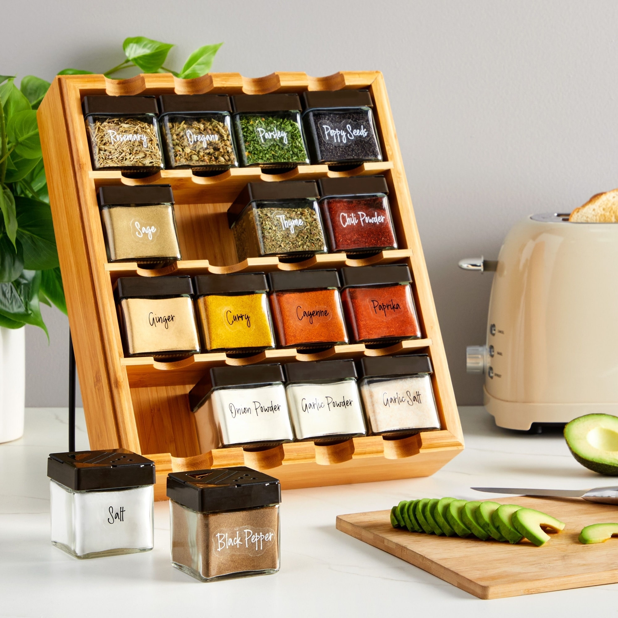 Spice jar labels bed bath and beyond on sale