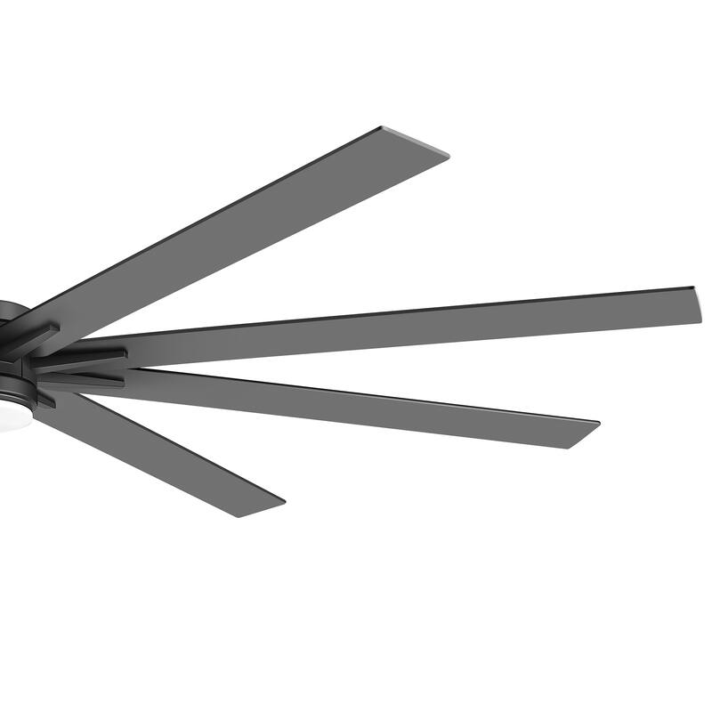 36/42/52/56/72/84-Inch Reversible 3/5/9-Blade Integrated LED Ceiling Fan with Light Remote