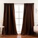 Aurora Home Insulated Thermal Blackout 84-inch Curtain Panel Pair - 52 x 84