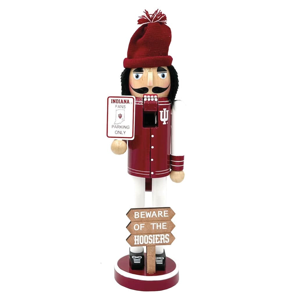 12" Indiana Beware of the Hoosiers Nutcracker