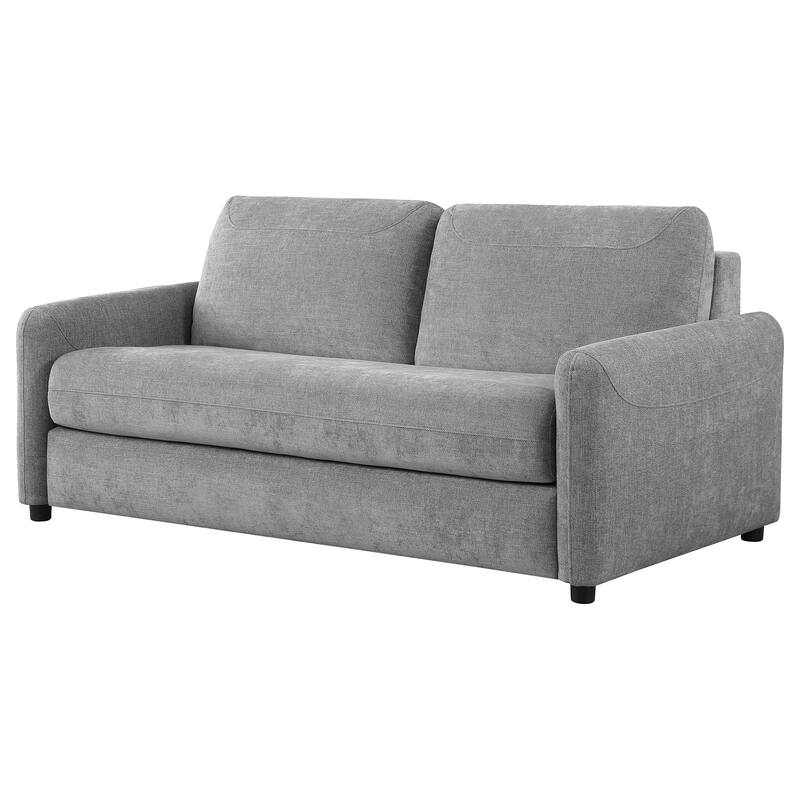 Welker Grey Upholstered Sofa Sleeper with Queen Mattress