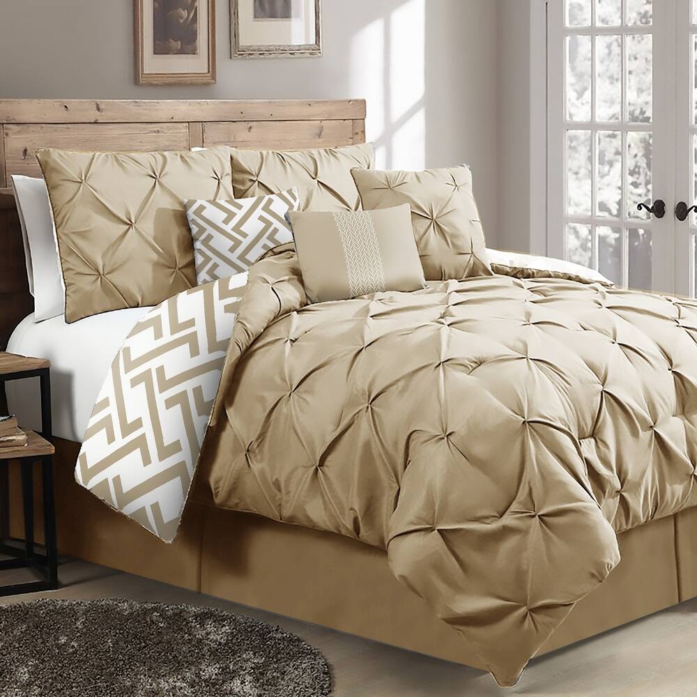 Porch & Den Eaton 7-Piece Reversible Comforter Set