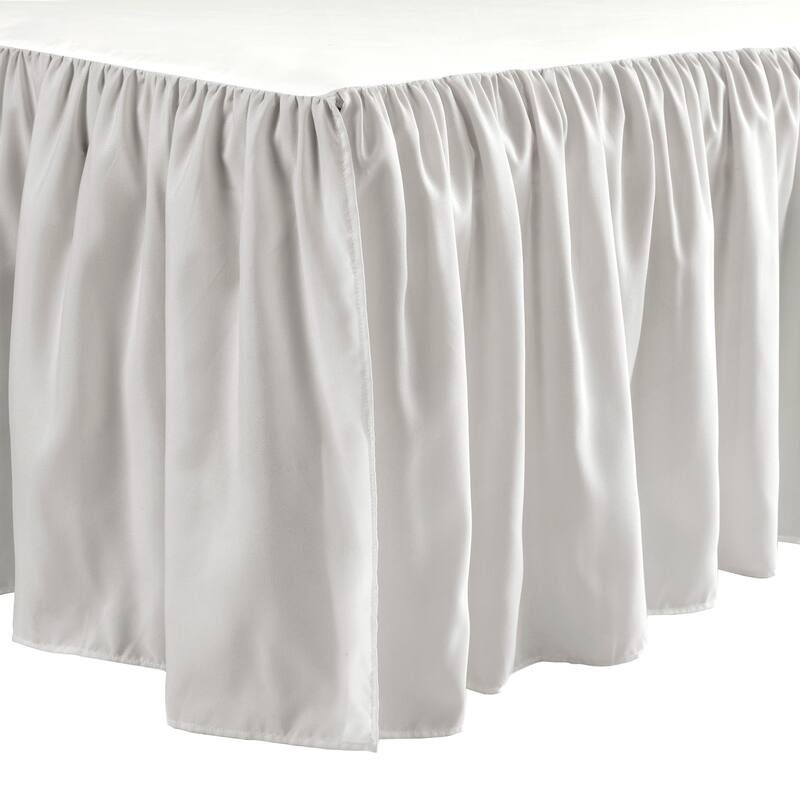 Lush Decor Ruffle Crib Skirt Single - 52" x 28"