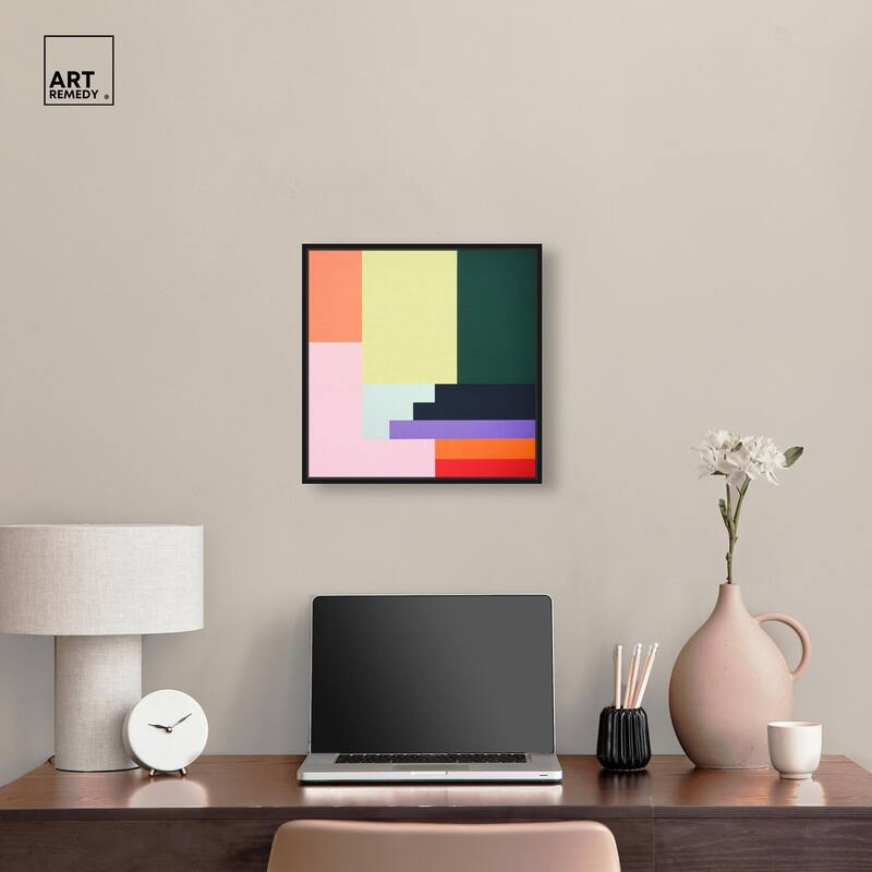 Rectilinear Rhapsody II Canvas by Art Remedy