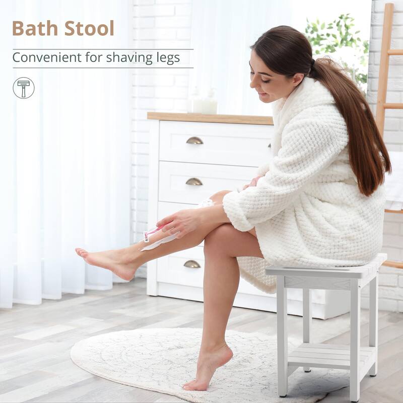 Shower Bench Seat, Shower Benches for Inside Shower, Waterproof Shower