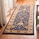 preview thumbnail 106 of 114, SAFAVIEH Handmade Persian Legend Hilkje Traditional Oriental Wool Rug 2'6" x 12' Runner - Blue/Gold - Runner