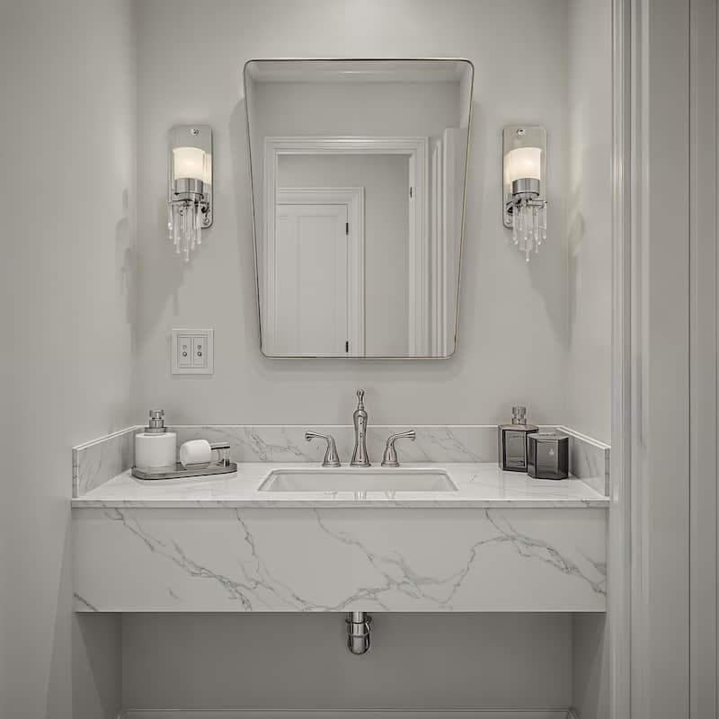 Renwil Mily 36" H x 28" W Wall Mirror, Yellow