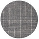 preview thumbnail 29 of 27, SAFAVIEH Handmade Abstract Addolorata Modern Wool Rug 6' Round - Black/Ivory - Round