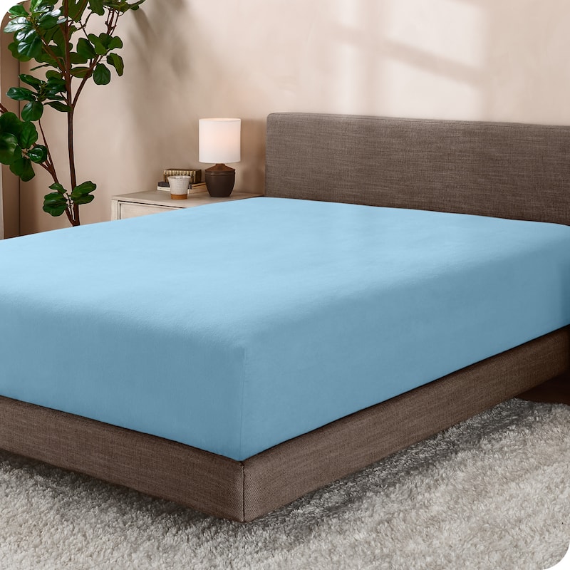 Bare Home Polar Fleece Fitted Bottom Sheet