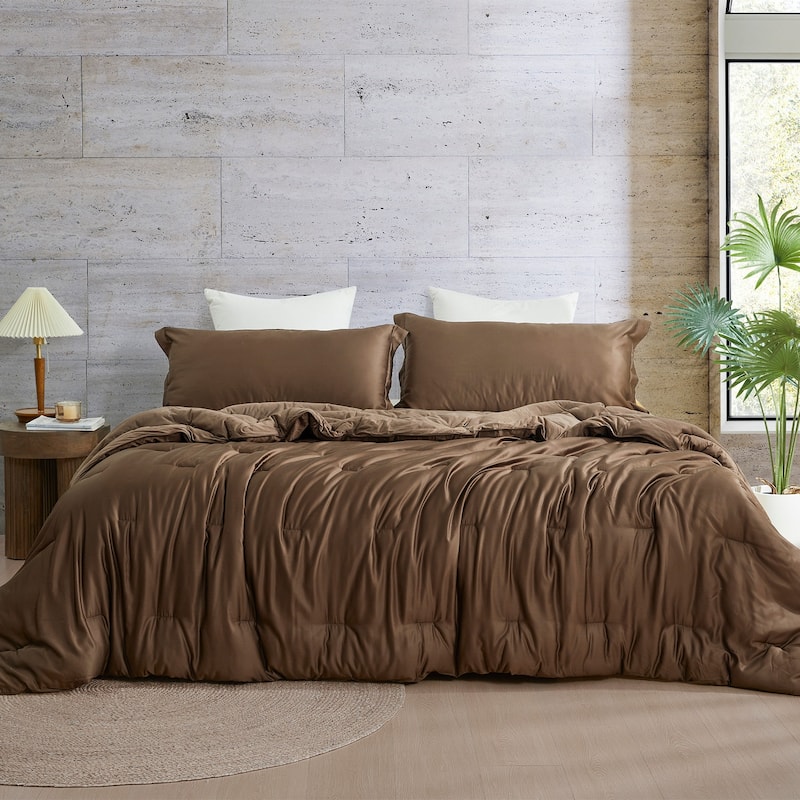 Cold Pandas Knitting - Coma Inducer® Oversized Comforter Set - Dark Terrain