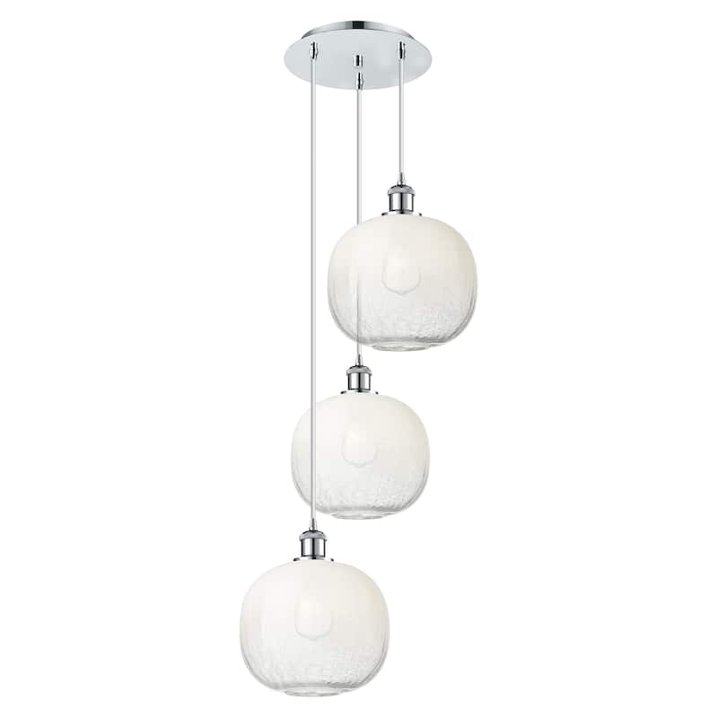 Innovations Lighting Endless Possibilities Ballston - Brookhaven Sphere - 3 Light 17" Cord Hung Multi Pendant