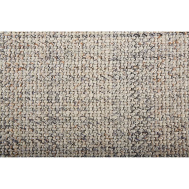 Siona Space Dyed In/Outdoor Flatweave, Dusty Blue, Area Rug