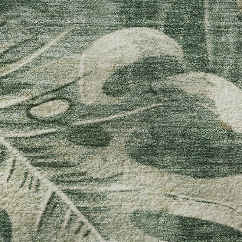 Premium Washable Super Soft Tropical Floral Mayfield Rug