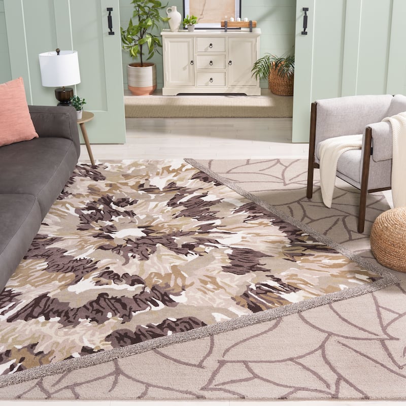 SAFAVIEH Handmade Fifth Avenue Hitje Modern New Zealand Wool
