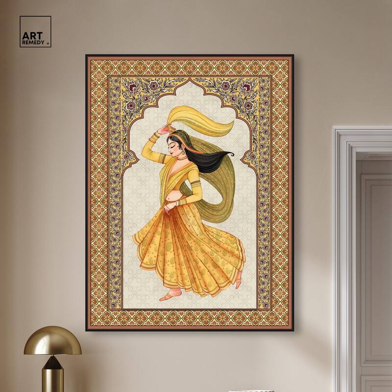Dancing Princess Canvas by Art Remedy