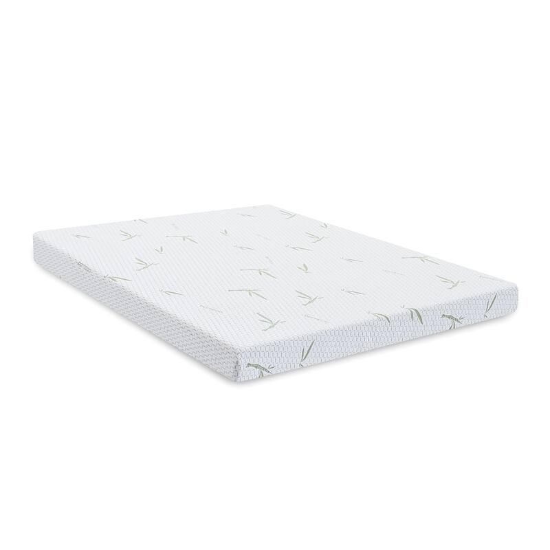 Bodipedic Naturals Dual Layer 6-Inch Memory Foam Mattress with Rayon from Bamboo Cover
