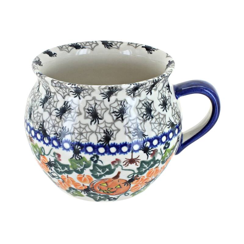 Blue Rose Polish Pottery 56 Vena Bubble Soup Mug
