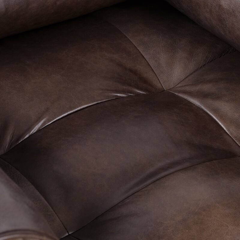 Poly & Bark Napa Lounge Chair (Set of 2) - Full Grain Genuine Italian Leather