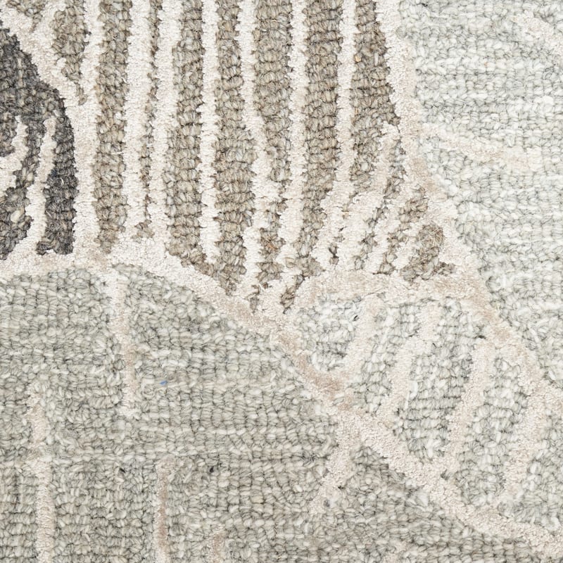 Nourison Avra Indoor only Floral Handmade Wool Area Rug