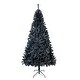 7.5FT Unlit Artificial Christmas Tree with Foldable Metal Stand, 1500 ...