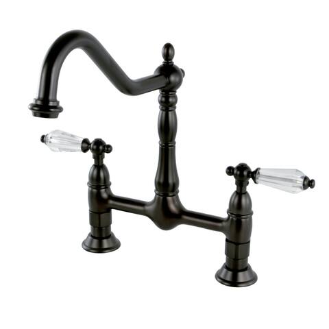 Kingston Brass Wilshire 1.8 GPM Bridge Kitchen Faucet