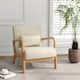 Option CREAM/PU/NATURAL WOOD LOW SIDE FRAME