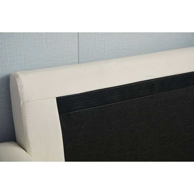 Faux leather 58'' Square Arm Loveseat