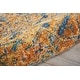 preview thumbnail 12 of 22, Nourison Passion Distressed Persian Antique Gold Teal Area Rug