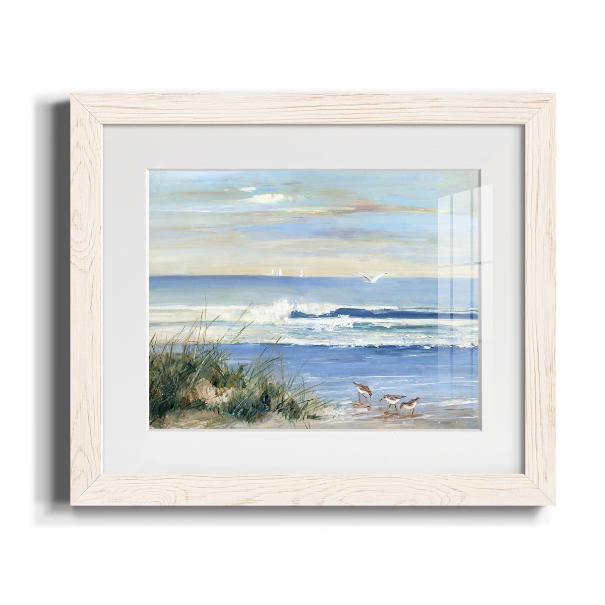 Beach Combers-Premium Framed Print