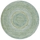 preview thumbnail 40 of 65, SAFAVIEH Handmade Ikat Jaycie Wool Rug 6' Round - Sage/Green - Round