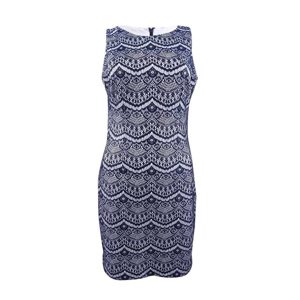 guess lace sheath dress