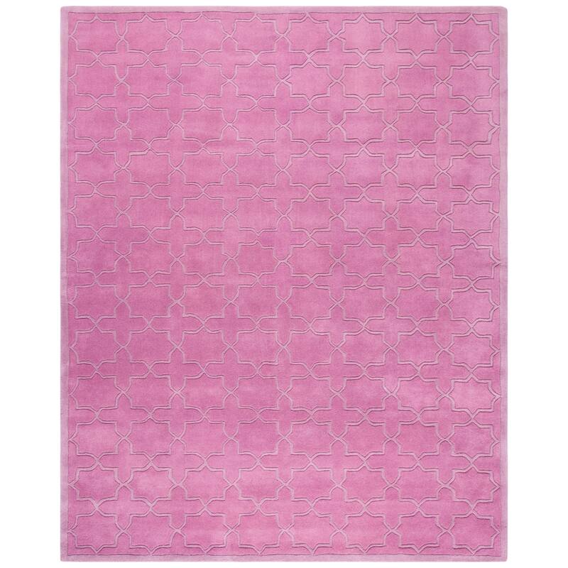 SAFAVIEH Handmade Chatham Nhuong Modern Moroccan Wool Rug