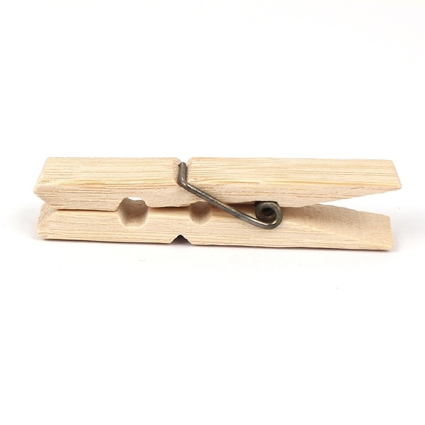20pcs Home Wood Clothespins Wooden Laundry Clothes Pins Large Spring Modern