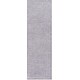 preview thumbnail 15 of 25, Hand Loomed Azusa Viscose Area Rug 2'6" x 8' - Grey
