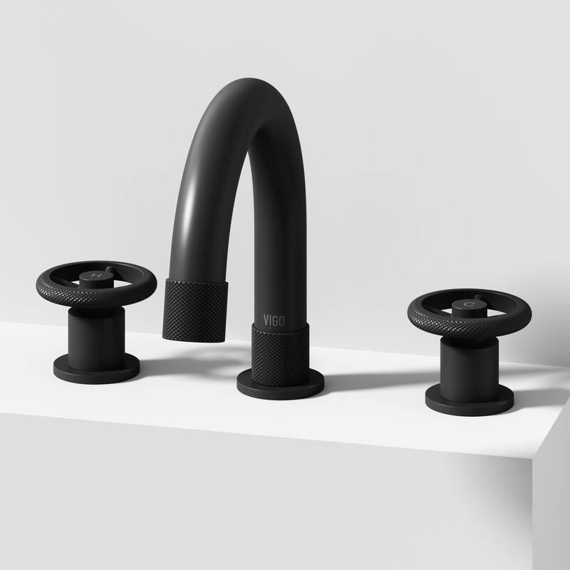 VIGO Wythe 8" H 2-Handle Widespread Bathroom Faucet