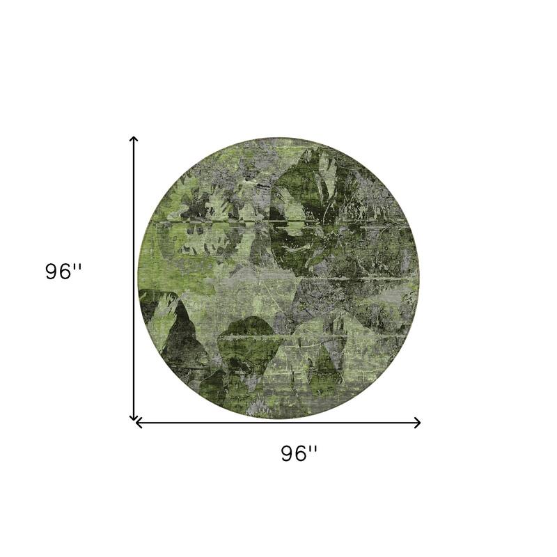 Mami Artistic Abstract Weather Resistant Classic Meets Modern Outdoor Rug