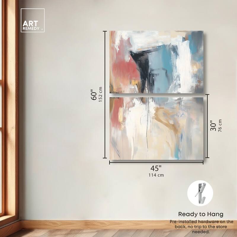 Sanctuary IV Canvas Set of 2 by Art Remedy, Gallery Wrapped