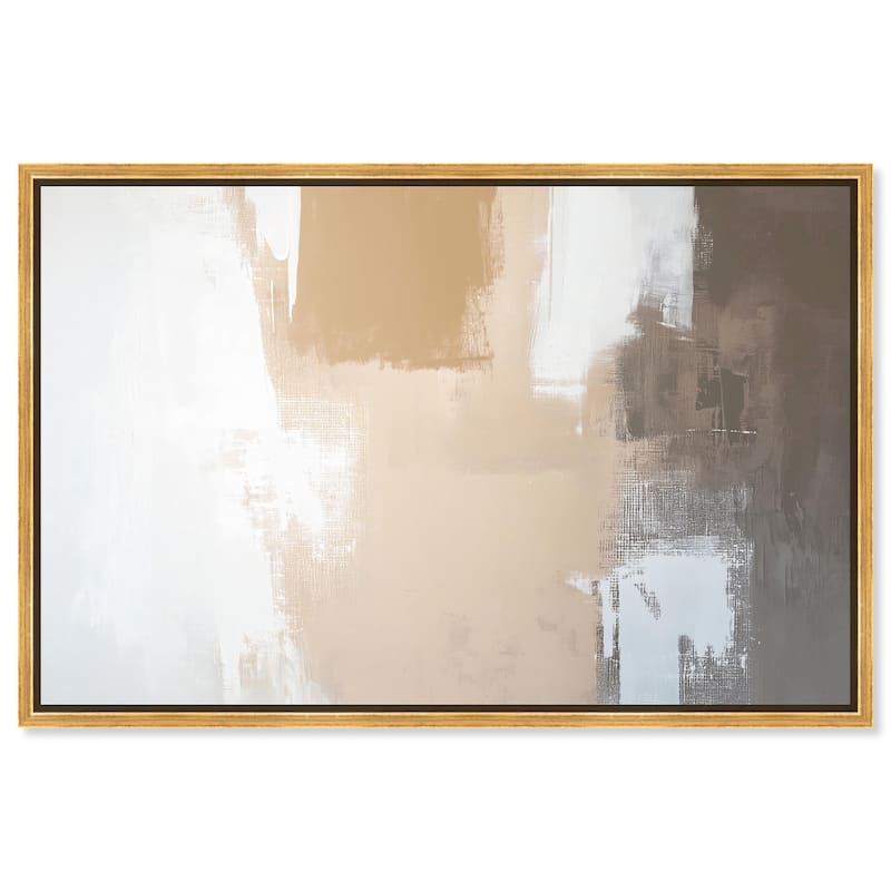 Solace in Softness II Canvas by Art Remedy - 30" x 20" - Gold