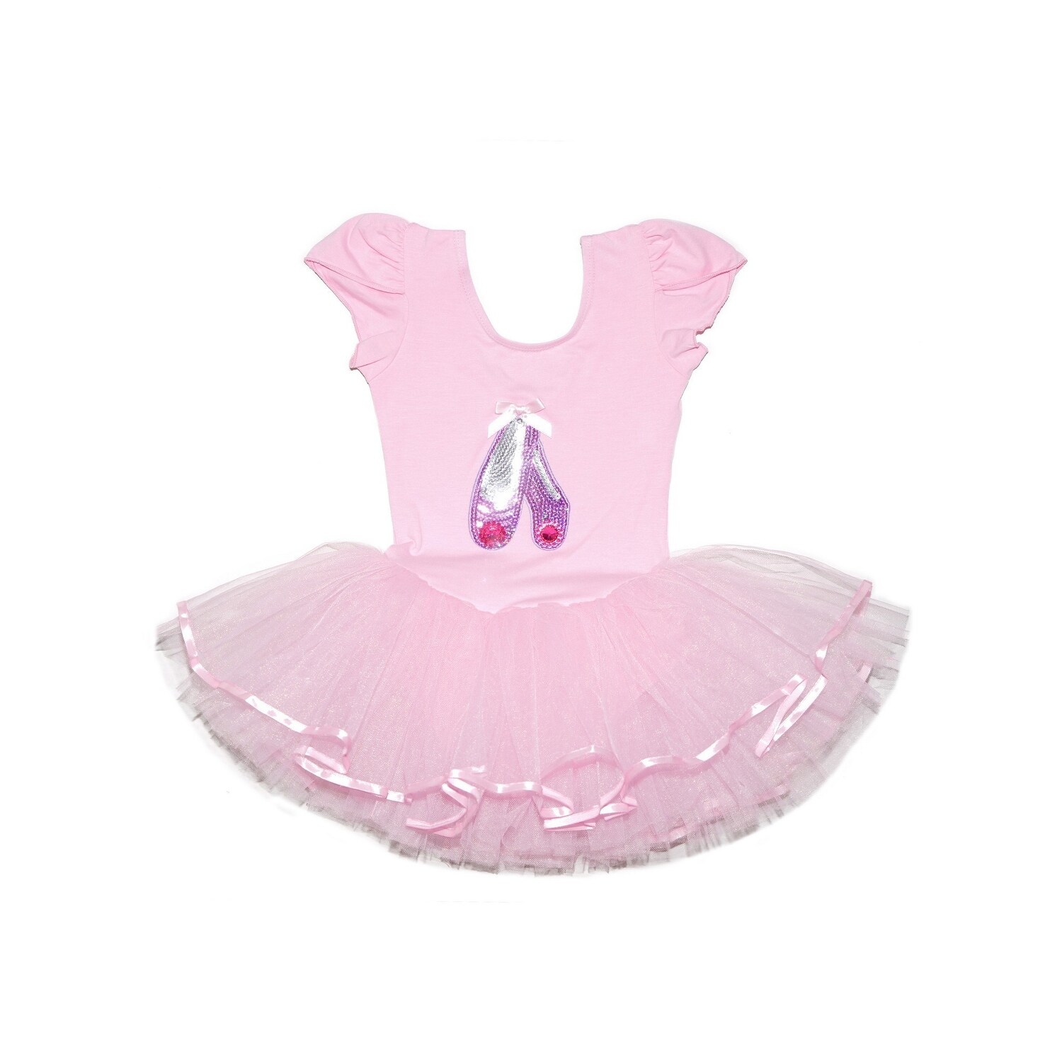 girls pink ballet dress