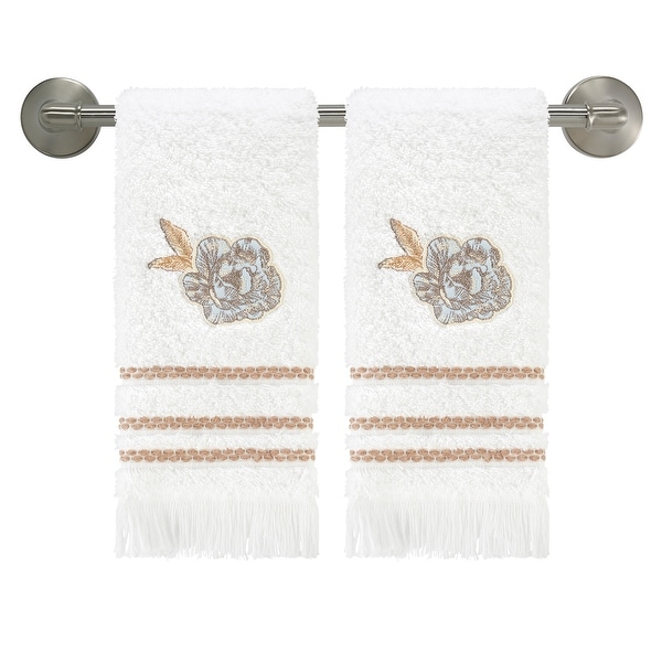 Nicole Miller Camille 2-Pack Fingertip Towel Set - Fingertip Towel