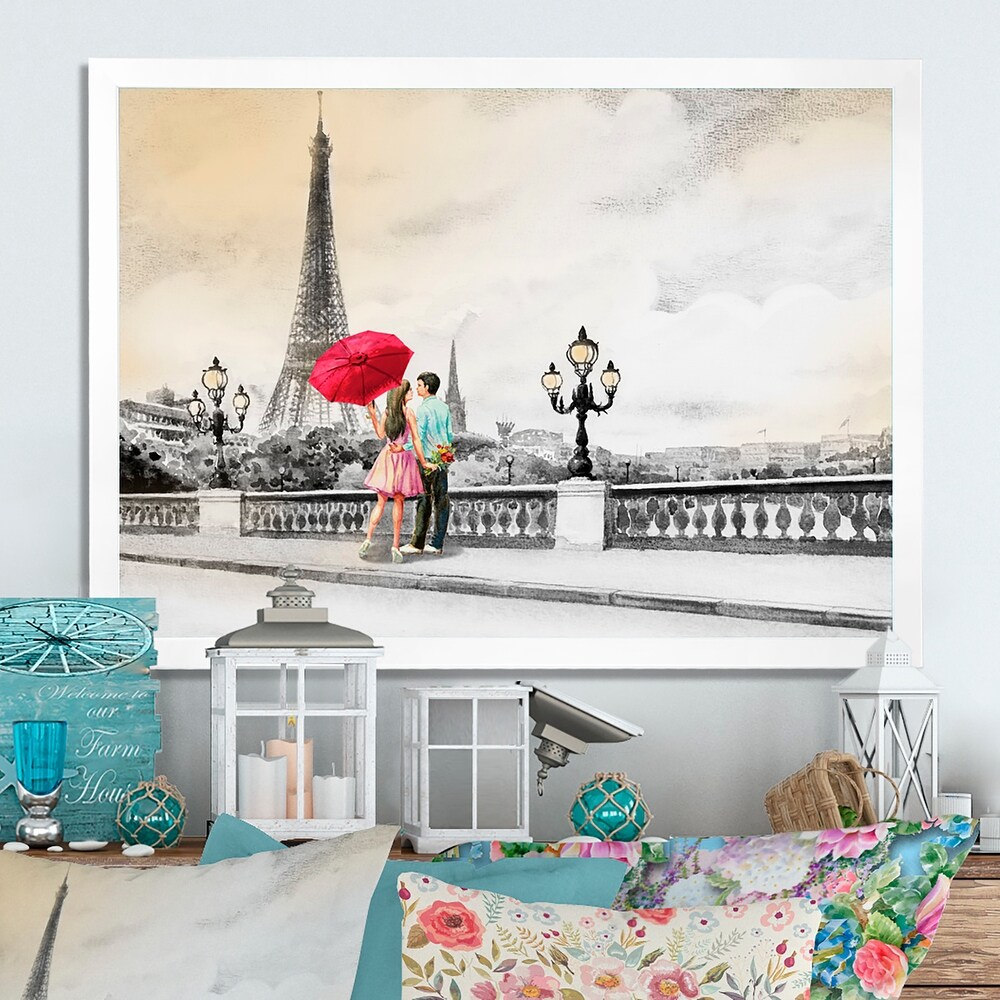 Designart Perfume Chanel Five V French Country Framed Canvas Wall Art  Print - Bed Bath & Beyond - 33753946