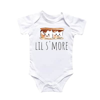 Little S'more - Baby Boy Girl Clothes Infant Bodysuit Funny Cute Newborn 17