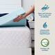 Lucid Comfort Collection 4 Inch Gel and Aloe Memory Foam Topper