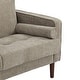 preview thumbnail 7 of 8, Modern 62.6" Upholstered 2-Seater Sofa Loveseat
