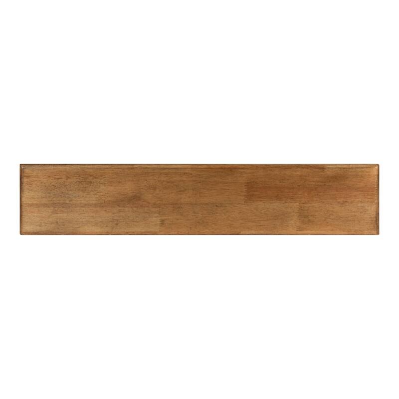 Kate and Laurel Abberly Wood Wall Shelf - 28x5x6.5