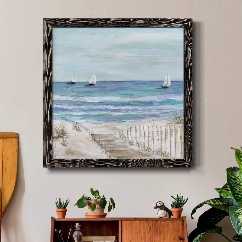 Gulf Shores III-Premium Framed Canvas - Ready to Hang