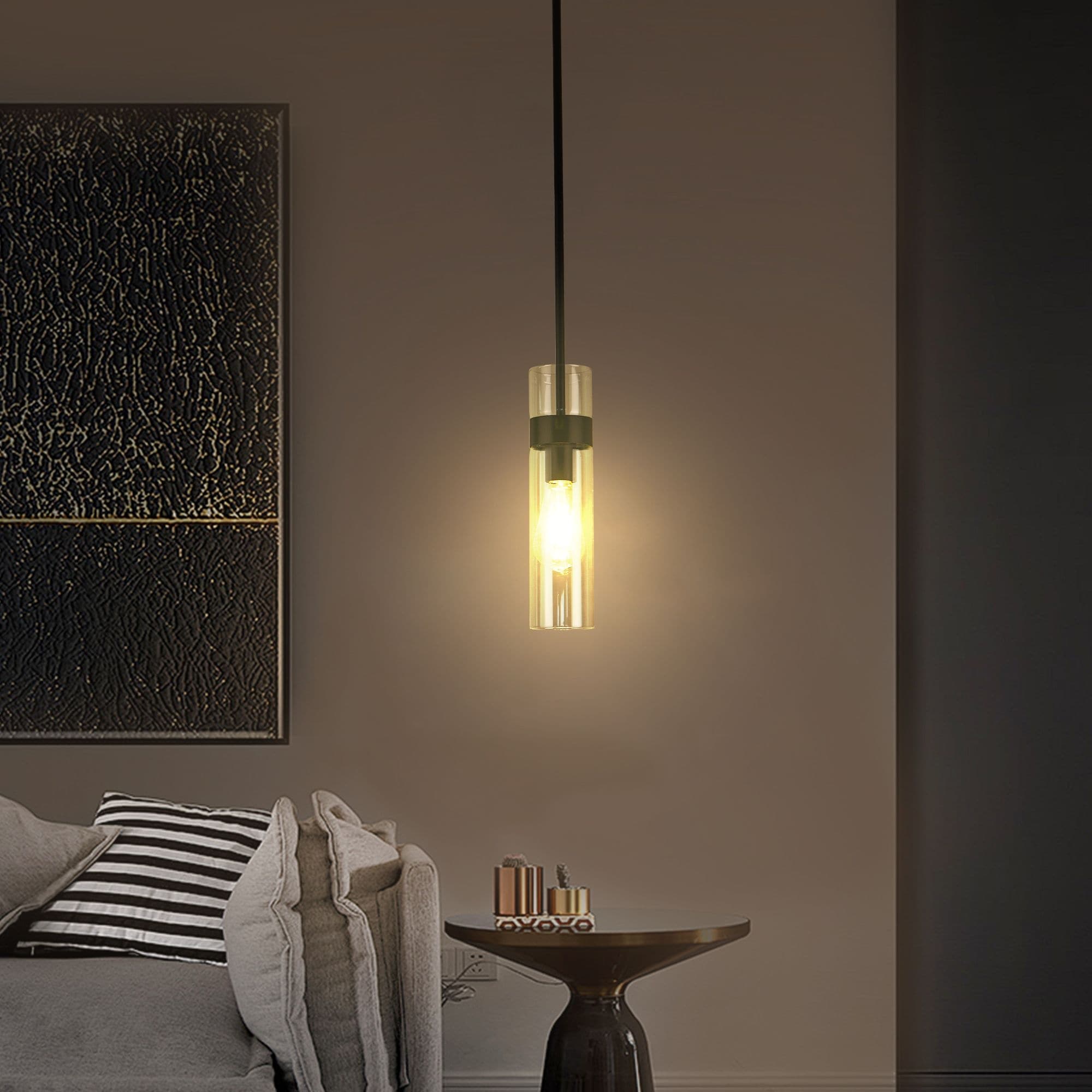 1-light Single Pendant Light