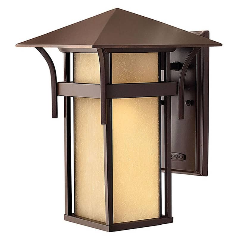 Hinkley Lighting 13.5" Height 1 Light Lantern Outdoor Wall Sconce in - Anchor Bronze