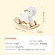 preview thumbnail 25 of 23, 3 in 1 Rocking Horse for Toddlers with Wheels and Balance Board - 27.16 x 12.20 x 18.11 inch
